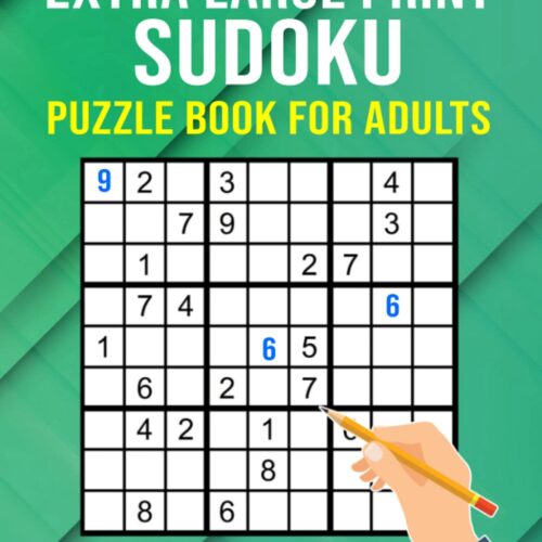 Extra Large Print Sudoku Puzzle Book for Adults