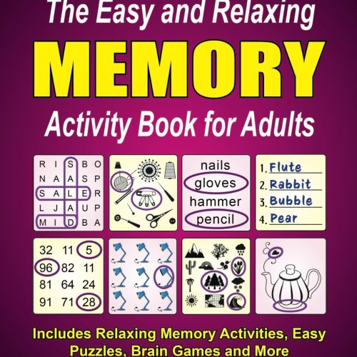 easy and relaxing memory puzzle books