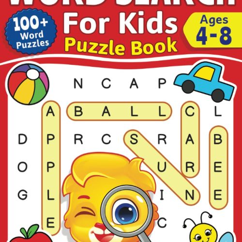 easy word search for 4 to 8 year olds