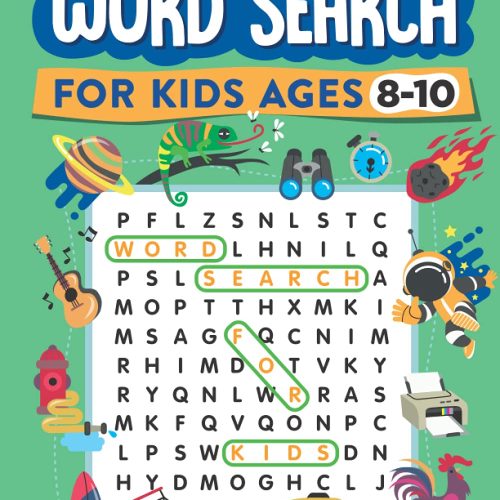 word search book for 8 to 10 years old kids